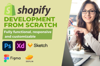 be shopify coder to convert xd figma PSD to shopify plus