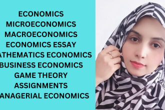 assist you in microeconomics, macroeconomics, mathematical economics