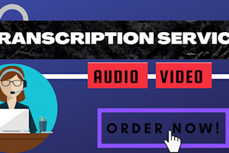do transcription of videos