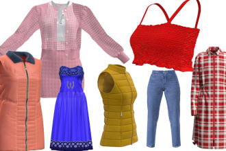 do 3d fashion design, rendering and animation