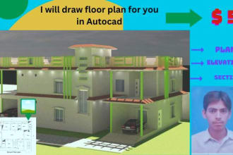 your architect for creating precise floor plan in autocade