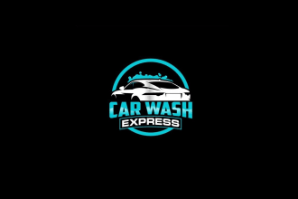 make creative and modern car racing, car wash, and automotive logo design