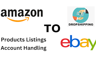 do ebay listing dropshipping and store management