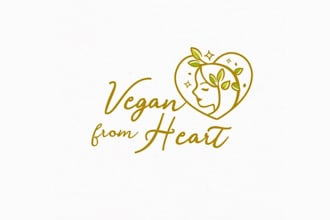 design modern outstanding vegans logo design service