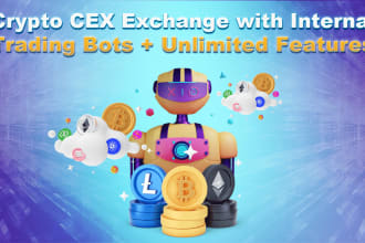 crypto cex exchange like binance centralized trading platform with ai bots