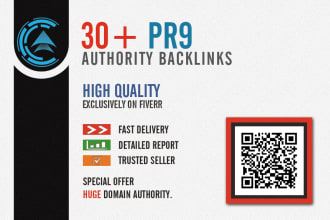 create high PR backlinks, exclusive seo links to increase domain authority