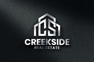 do property  real estate or construction logo with copyrights