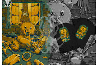 do custom awesome merch clothing design