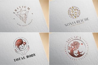 do yoga meditation fitness mental health wellness life coaching logo