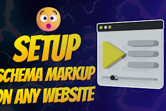 setup schema markup, rich snippet on your website