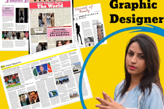 come up with newspaper and magazine in modernized way