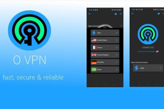 create professional vpn app with admin panel