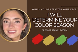 create a personal color season palette for you using colorwise