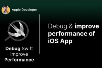 fix bugs and errors in ios apps using swift, xcode, and developer tools