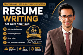 provide top quality ats resume and cover letter