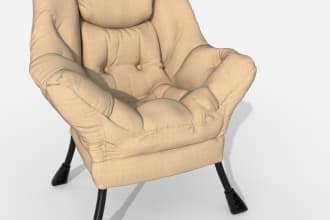 do 3d furniture modeling design and rendering