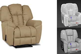 create realistic 3d furniture models and photorealistic renders