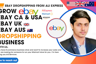 manage your ebay canada ebay USA ebay uk ebay australia dropshipping store