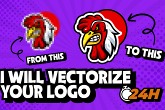 vectorize your logo or text in ai, svg, eps, PDF