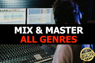 mix and master your track spotify ready stems delivered