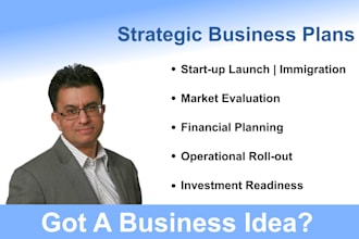 develop a successful business plan with strategy