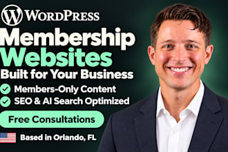 create a wordpress membership website for your business