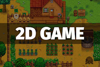 create a 2d game for you