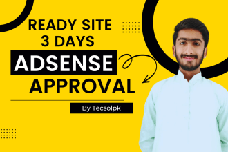 setup your blog for adsense approval in 3 days