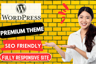 create responsive wordpress, blog website with amazon affiliate account