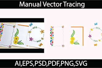 do manual vector tracing for you