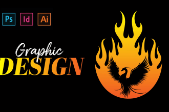 do graphic design,vector art,redesign and image editing