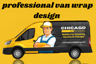 do professional van wrap design, car wrap, truck wrap and any vehicle wrap desig