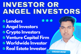 provide the valid email list of investor or angel investors