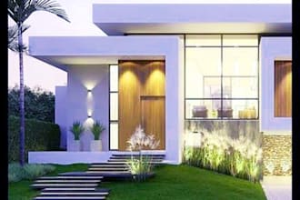 create landscape designs,3d modeling and rendering