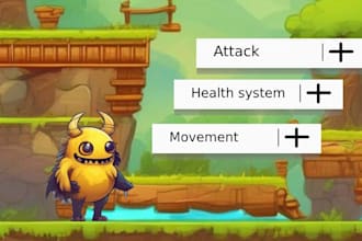 help you to make specific feature or function for your game