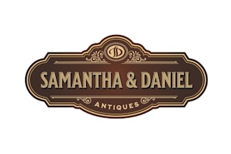 design vintage and retro logo for brands