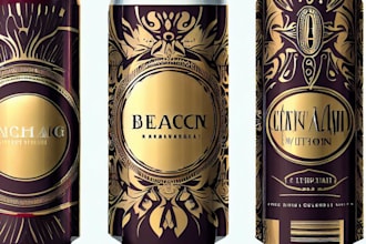 do can label design, wine label design and packaging label
