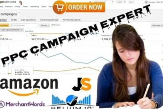 setup, manage amazon PPC campaign and do amazon PPC campaign ads optimization