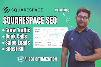 do on page ai GEO squarespace website SEO optimization