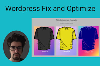 fix wordpress bugs and optimize performance for high speed