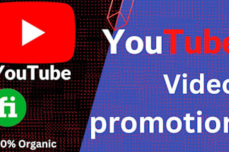viral youtube video promotion and channel promotion