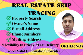 do accurate skip tracing for real estate and bulk skip tracing