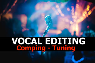 edit, tune, comp, and process your vocal tracks at a professional level