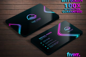 do modern minimalist, luxury business card and unique design
