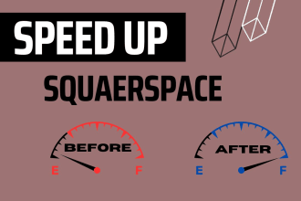speed up squarespace website