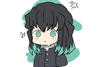 draw a cute chibi character or fan art
