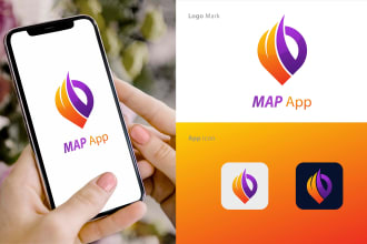 design modern tech startup, security, technology logo, and app icon
