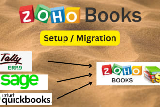 do migration to zoho books from tally, sage, quickbooks