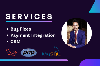 fix bugs upgrade and develop laravel website