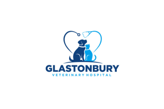 design modern dog pet care or animal logo